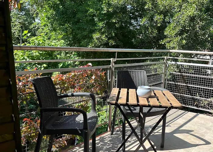 Sara Z Balkonem 아파트 *